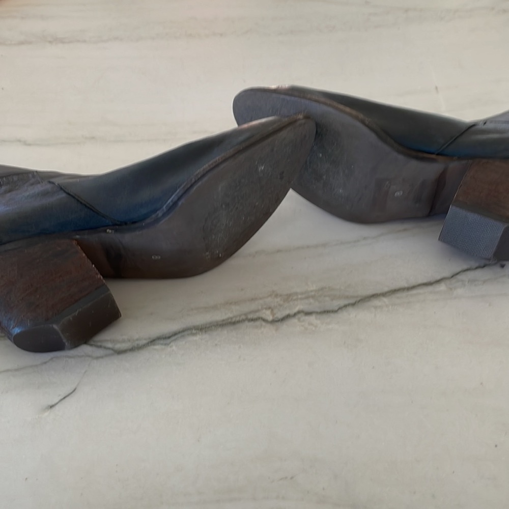 Jeffrey Campbell Ibiza Last black distressed leather booties NWOT size 8 - Picture 5 of 9